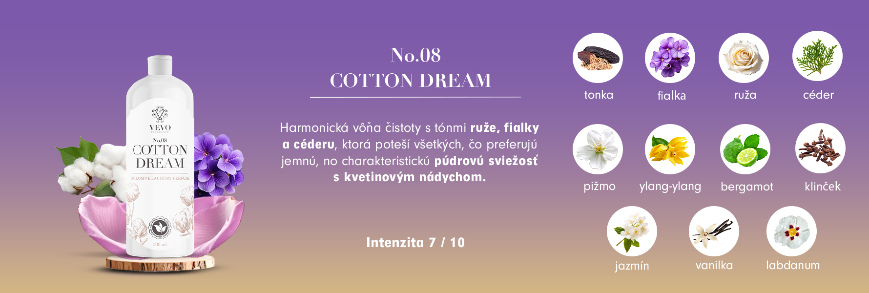 Cotton Dream parfém do praní