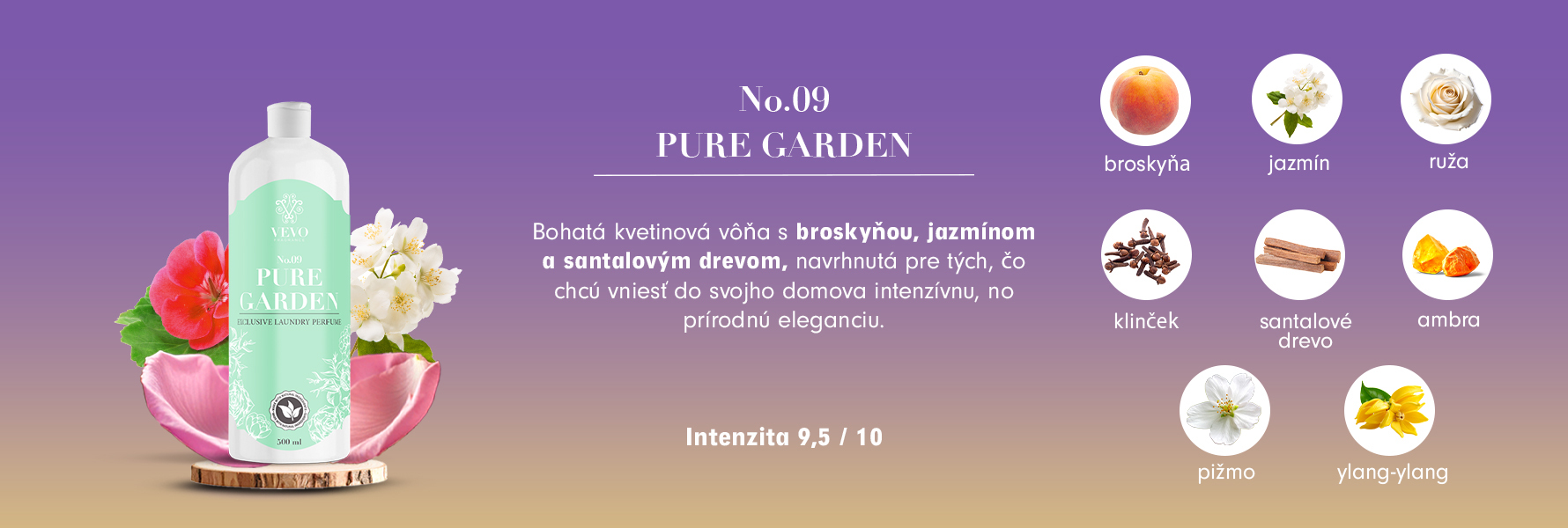 Pure Garden parfém do praní
