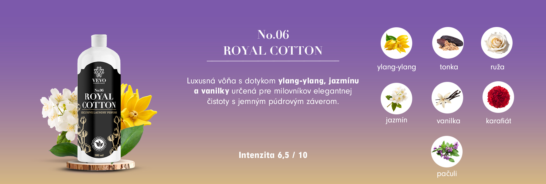 Royal Cotton parfém do praní