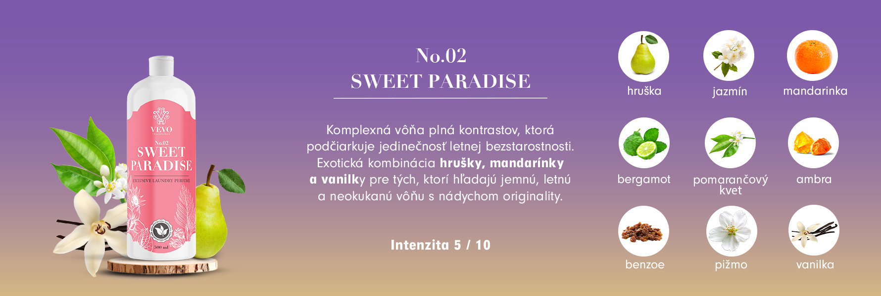 sweet paradise parfem do praní