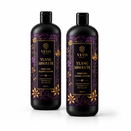2× Vevo Ylang Absolute čistič podlah pro všechny vysavače s mytím – 500 ml