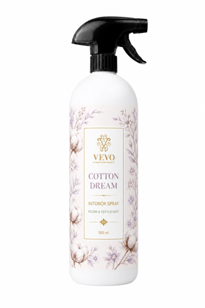 Interiérový sprej Vevo Cotton Dream 500 ml