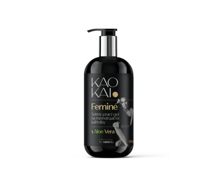 Šetrný prací gel na menstruační kalhotky s Aloe vera 500 ml