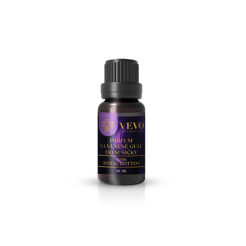 Parfém do sušičky Vevo Premium No.06 Royal Cotton 10ml