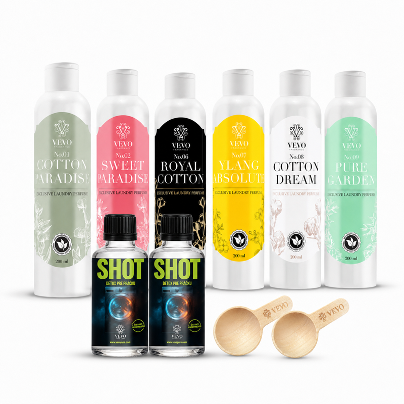 Kompletní sada vůní Vevo Natural 6×200 ml